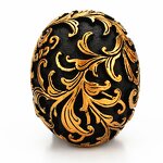 Home Decoration Manufacturer - Halloween Table Decorative Resin Skull Bone Skeletons Golden Carving Horror Buddhist Religious