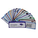 Wall Sticker Manufacturer - Decoration Islam Dutch Language and Arabic Quotes Muslim Family Dua Children Early Educational