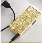 USB Rechargeable Dual Arc Lighter Manufacturer - Plasma Electric Windproof with Induction Charging and Loud Arc for Cigarettes