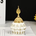 Incense Burner Manufacturer - Arabian Style Creative Home Decoration Hollow Pot Cover Resin Ornaments Aromatherapy Stove