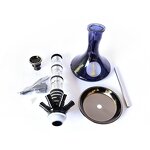 Acrylic Hookah Manufacturer - Large Size 6-Tube with Light Bar Dazzling Rechargeable Shisha