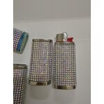 Lighter Case Cover Manufacturer - Dolphin Shiny Handmade Rhinestone Holder Sleeve Pouches for J5 Full Size Classic