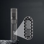 Cigar Lighter Manufacturer - Jobon High-End Metal Single Blue Flame Compact and Portable Square Design