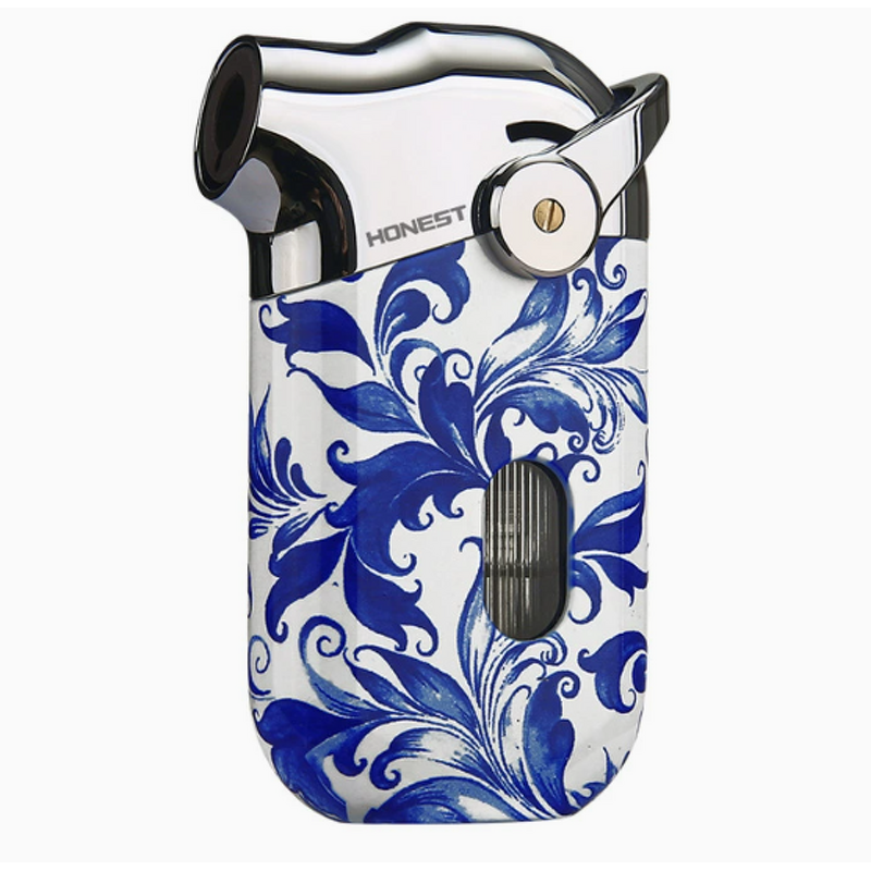 Lighter Manufacturer - Creative Windproof Straight Blue Flame Inflatable Metal Igniter for Cigarettes Business Gifts