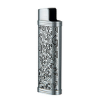 Lighter Sleeve Manufacturer - J6 Large Size Tang Grass Metal Protection Case for J6 Gas Lighter Wholesale