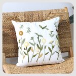 Pillow Cover Manufacturer - Butterfly Home Embroidery Sofa Light Luxury Decorative Cushion Factory Wholesale