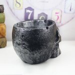 Ashtray Manufacturer - Halloween Ghost Resin Flower Pot Collectible Human Skeleton Statue Buddhist Religious Style