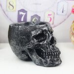 Ashtray Manufacturer - Halloween Ghost Resin Flower Pot Collectible Human Skeleton Statue Buddhist Religious Style