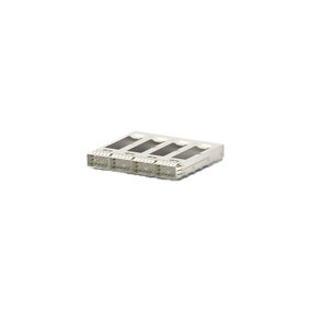 QSFP28 Cage Connector Manufacturer - Brand New Original 1x4 with Heat Sink R/A 2170744-2