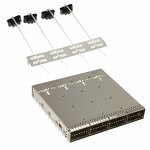 OSFP Cage Connector Manufacturer - Brand New Original 1x4 Press-Fit R/A 1-2338495-1