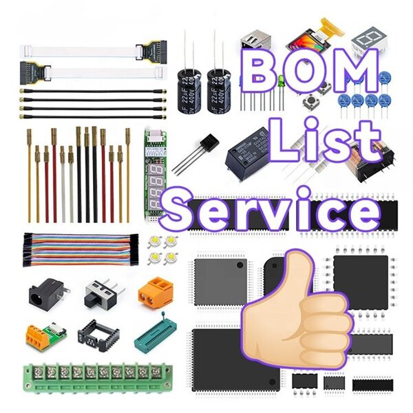 Electronic Components Sourcing Service - BOM List for Integrated Circuits Connectors Relays Fans Sensors IGBT Modules