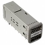 ZQSFP+ Receptacle Cage Connector Manufacturer - Brand New Original 2x1 76 Position R/A 1715651002
