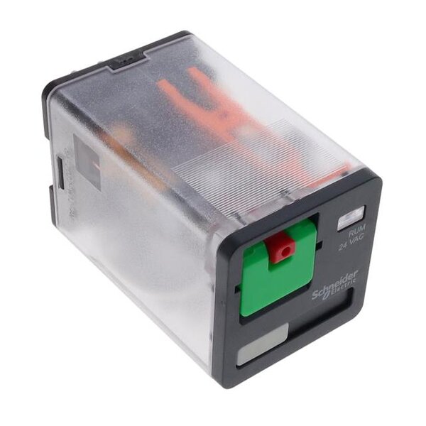 Relay Manufacturer - Brand New Original 2CO Cylindrical Pins 10A 250V 24VAC RUMC21B7