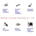 FFC FPC Top Connector Manufacturer - Brand New Original 4 Position 1.25mm R/A 0520440445