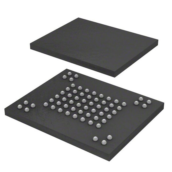 Flash IC Manufacturer - Brand New Original 4Gbit Parallel 63 VFBGA MT29F4G08ABADAH4:D TR