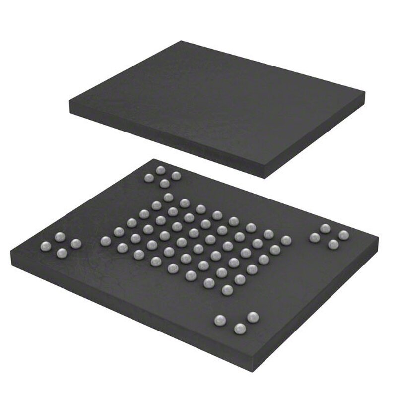 Flash IC Manufacturer - Brand New Original 4Gbit Parallel 63 VFBGA MT29F4G08ABADAH4:D TR