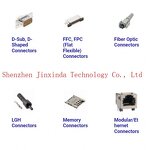 OSFP Cage Connector Manufacturer - Brand New Original 1x4 Press-Fit R/A 1-2338495-3