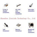 ZQSFP+ Receptacle Cage Connector Manufacturer - Brand New Original 2x1 76 Position R/A 2227666-3