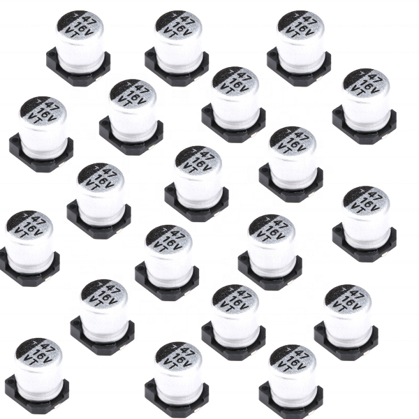 SMD Aluminum Electrolytic Capacitor Manufacturer - 20pcs 16V 47uF Volume 5x5.4mm