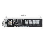 Lithium Battery Capacity Indicator Module Manufacturer - 1-4S 3.7V 4.2V Display Electric Vehicle Power Tester