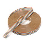 Flat Ribbon Cable Manufacturer - 1 Meter 1.27mm Pitch 10P 14P 16P 20P 26P 34P 40P 50P Way for PCB