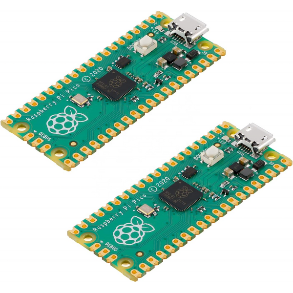 Development Board Manufacturer - 2pcs Raspberry Pi Pico RP2040 Running Up to 133 MHz