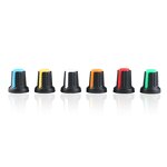 Potentiometer Knob Manufacturer - 6pcs New Original Plastic Black Body Shaft Hole AG2 A-2 Cover WH148