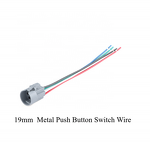 Metal Push Button Switch Manufacturer - 19mm Momentary Latching with LED Light Red Yellow Blue Green White 12-24V IP65