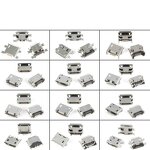 USB Connector Manufacturer - 60pcs 5 Pin SMT Socket Micro USB Type B Female 12 Models SMD DIP