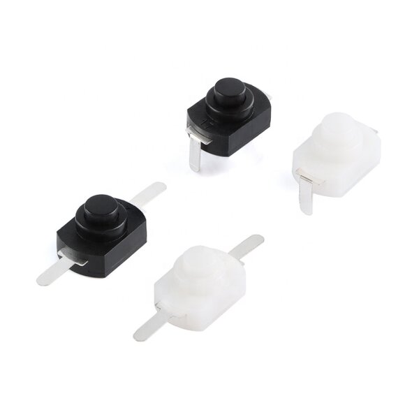 Mini Push Button Switch Manufacturer - 10pcs 12x8mm DC 30V 1A On Off for Electric Torch 1208YD Self Locking