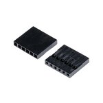 Dupont Connector Manufacturer - 50pcs 2.54mm Single Row 1P-20P Plastic Shell Plug Housing