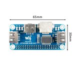 USB to Ethernet Adapter Manufacturer - RJ45 Network Port USB Hub for Raspberry Pi 4 Zero W