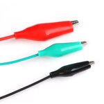Alligator Clips Manufacturer - 1 Set 10pcs Electrical DIY Test Leads Double-ended Crocodile Jumper Wire 50CM