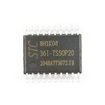 Microcontroller MCU Manufacturer - New Original Enhanced 1T 8051 STC8H1K08 TSSOP20 STC8H1K08-36I-TSSOP20