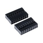 Dupont Connector Manufacturer - 50pcs 2.54mm Double Row 2x2-20 Pin Plastic Shell Plug Housing