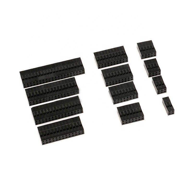 Dupont Connector Manufacturer - 50pcs 2.54mm Double Row 2x2-20 Pin Plastic Shell Plug Housing
