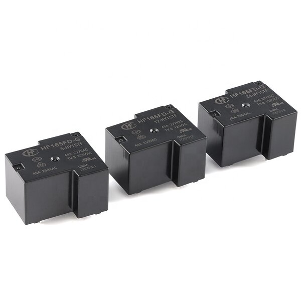 High Power Relay Manufacturer - DC 5V 12V 24V 40A HF165FD HF165FD-G-5-HY1STF HF165FD-G-12-HY1STF