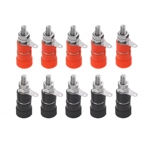 Binding Posts Terminals Manufacturer - 10pcs JS-910B 4mm Banana Plug Socket Terminal for Amplifier