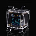 DIY Digital Clock Kit Manufacturer - ESP8266 0.96 Inch Mini Weather WIFI Soldering Practice Multifunctional