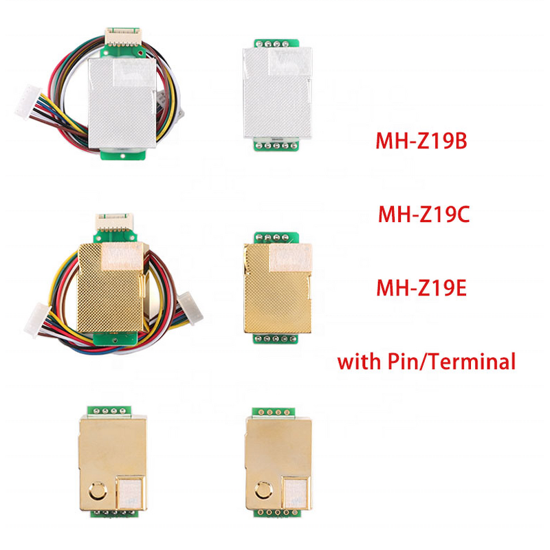 CO2 Sensor Module Manufacturer - MH-Z19 MH-Z19C MH-Z19E MH-Z19B IR Infrared 400-5000ppm UART PWM