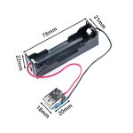 Lithium Battery Charging Module Manufacturer - 18650 3.7V 4.2V to 5V USB Boost Board for DIY Electronic Kits