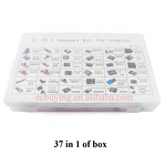 Sensors Kit Manufacturer - 37 in 1 for Arduino Programming Project DIY Electronics Laboratory Smart Beginner Kit