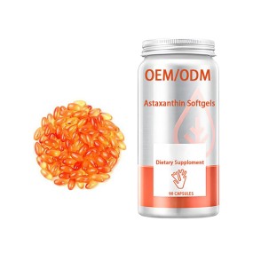 Astaxanthin Softgel Supplier - OEM/ODM Pure Organic