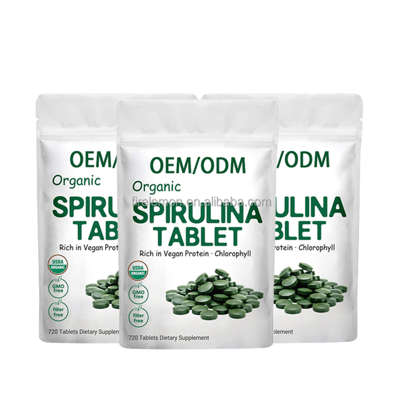 Spirulina Tablets Manufacturer - Custom Private Label Organic