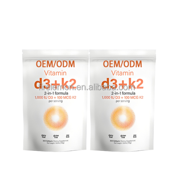 维生素D3 K2软胶囊生产厂家-素食心骨