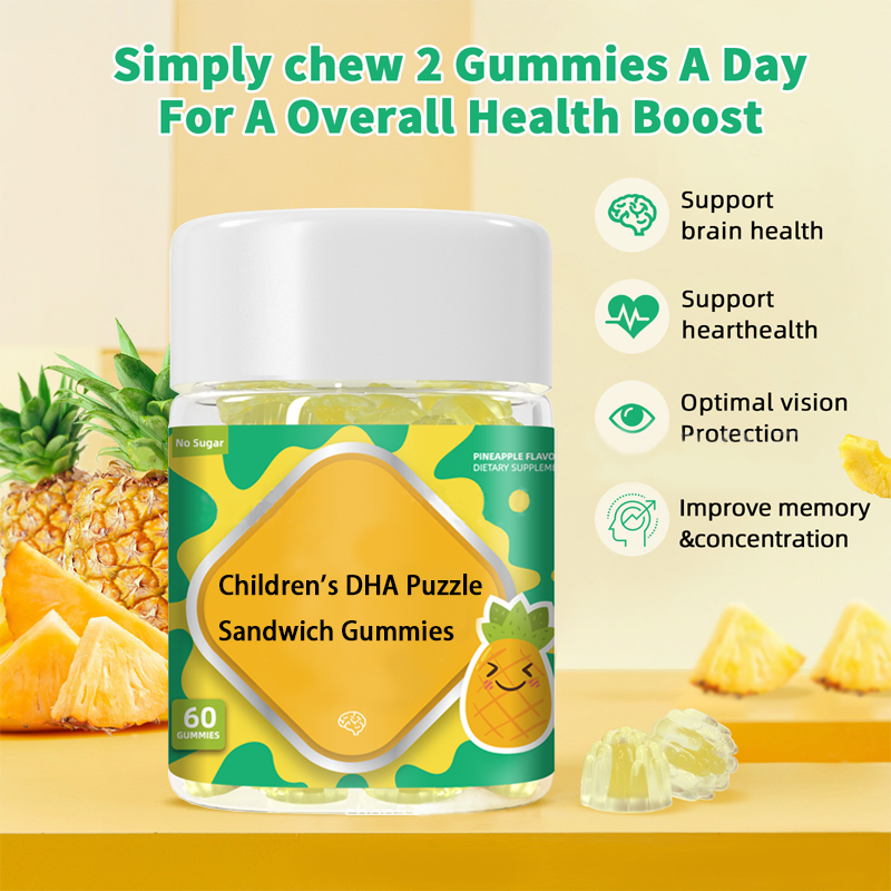 Children's Omega-3 Gummies Factory - Chewable DHA Calcium