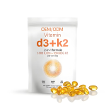 Vitamin D3 K2 Capsules Manufacturer - OEM/ODM 2-in-1 Formula