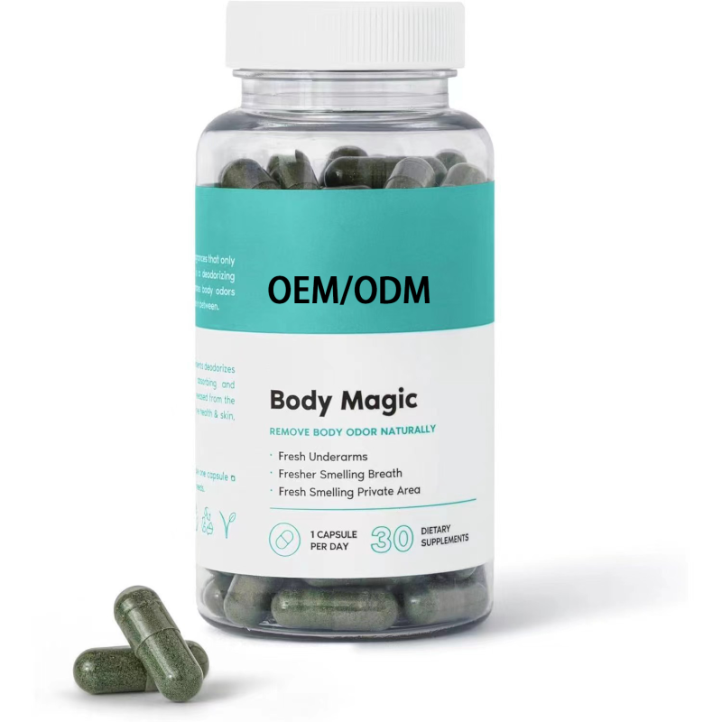 Chlorophyll Capsules Manufacturer - OEM Body Odour Control