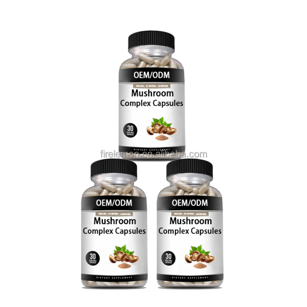 Mushroom Complex Capsules Factory - OEM Organic Immune
