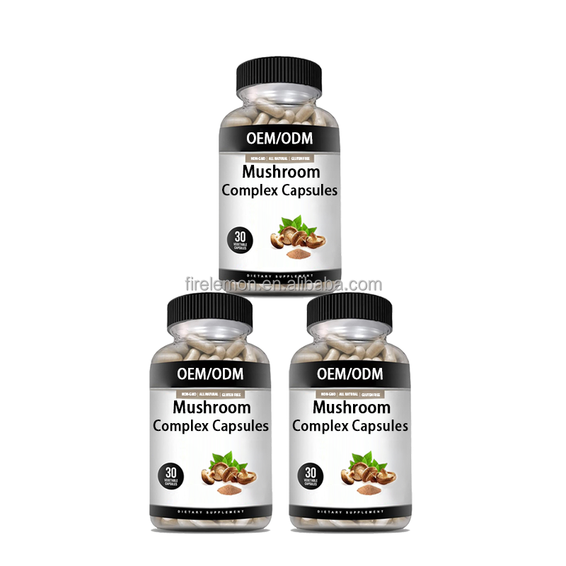 Mushroom Complex Capsules Factory - OEM Organic Immune